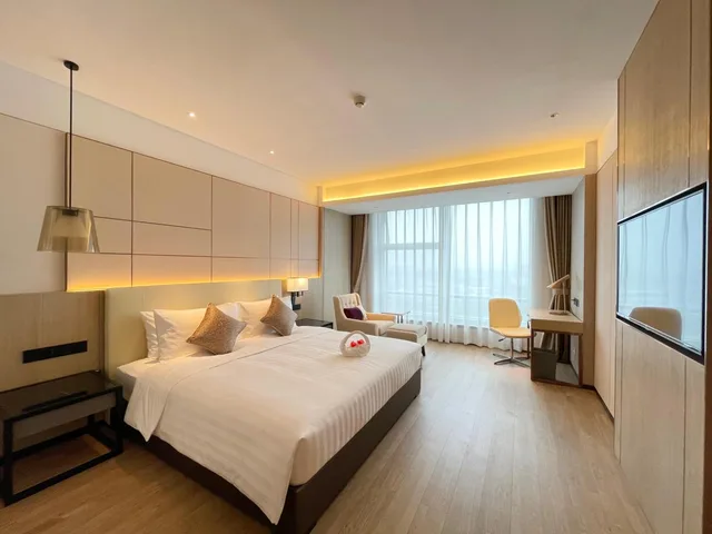 غرفة بزنس بسرير كينج، Kew Green Hotel Hongqiao Shanghai 1/3