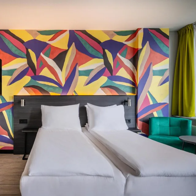 غرفة سوبيريور بسرير مزدوج أو سريرين منفصلين، Thon Hotel Rotterdam 4/10