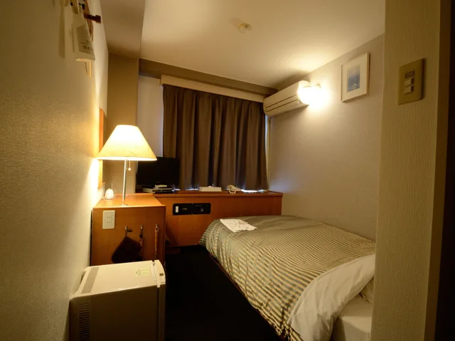 غرفة مفردة بسرير فردي، Miyazaki Lions Hotel 3/4