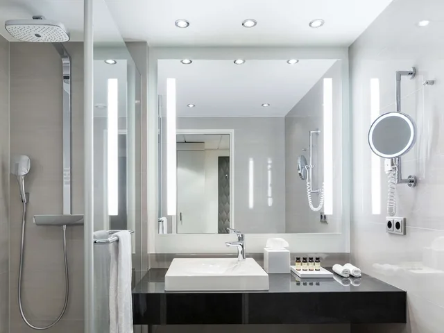 غرفة بريميوم سوبيريور بسريرين منفصلين، Pullman Berlin Schweizerhof 3/6