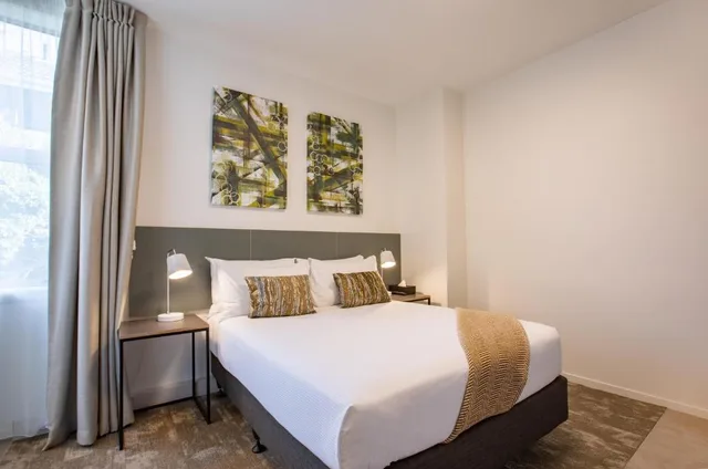 Petite, Studio, Double Bed، Sojourn Apartment Hotel Riddiford Street Limited 3/8