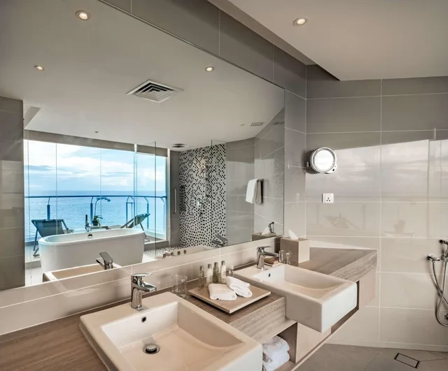 2 Bedrooms, Family Suite, King and Twin Beds, Sea View, Terrace, Doubletree Resort By Hilton Penang 2/2