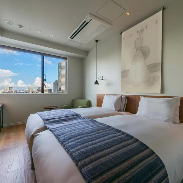 Hollywood, Premium, Twin Beds، Ebisuholic Hotel 1/3