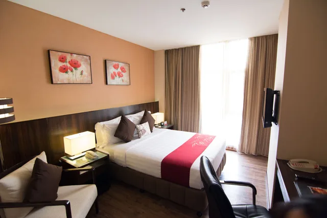 غرفة سوبيريور بسرير كوين، Ramada by Wyndham Manila Central 4/10
