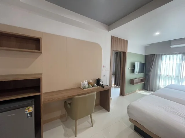 غرفة ثلاثية بثلاثة أسرّة، Bangkok Mystay Hotel Rangsit 9/10