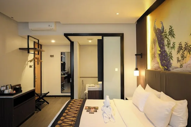 جناح بسرير كوين، Allura Azana Resort Tawangmangu 3/6
