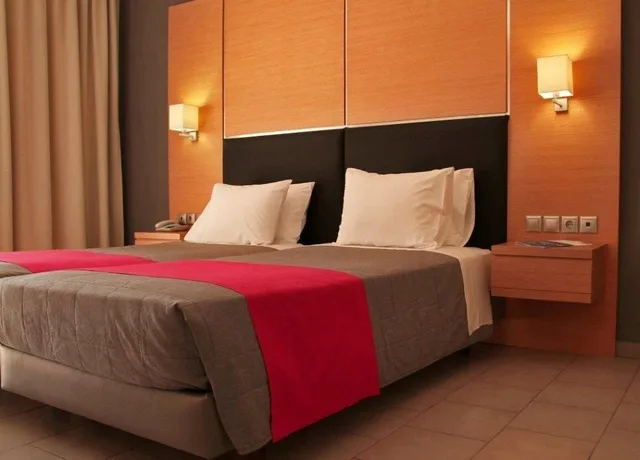 غرفة مزدوجة بإطلالة على البحر، Kipriotis Village Resort 3/7