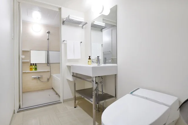 غرفة قياسية بسريرين منفصلين، Hotel Mystays Atsugi 3/3