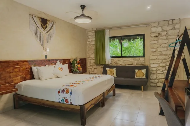 بنغل بريميوم بسرير كينج بحوض جاكوزي، Aldea Coba an Escape Resort 1/4