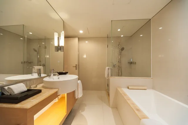 شقة ديلوكس بسرير كينج بغرفة نوم واحدة، Ascott Guangzhou 9/10