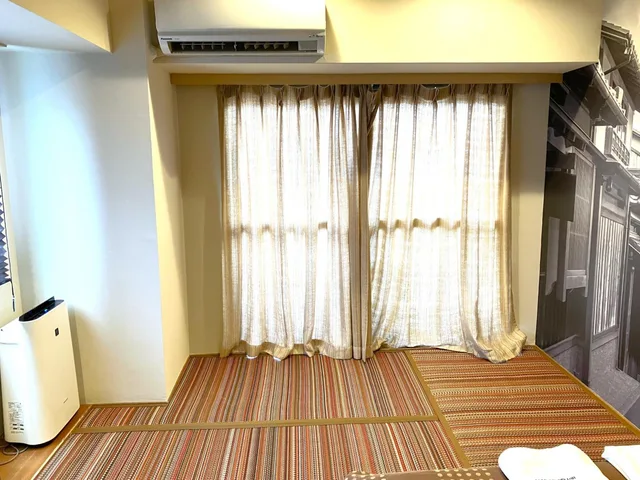 Room, Semi Double Bed, Tatami, Smoking, Hotel Livemax BUDGET Kyoto Ekimae 4/4