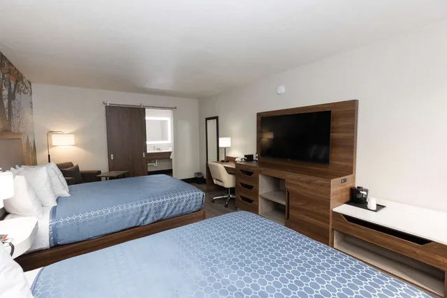 جناح كبير بسريرين كوين، Bhagat Hotels Stone Mountain Atlanta BW Signature Collection 1/4