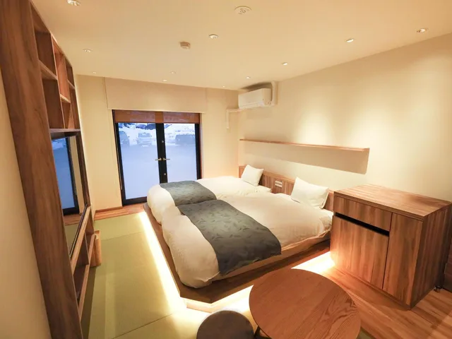 Semi Room, Standard, 2 Semi Double Beds، Hakuba Ryujin Onsen RYOKAN SUI 1/1