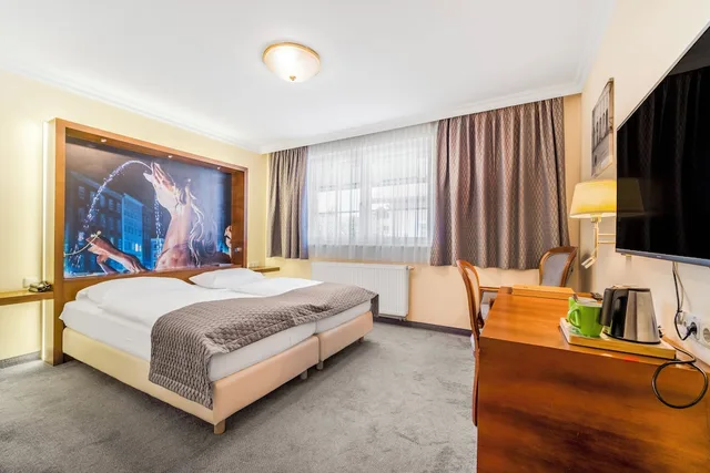 غرفة كلاسيكية بسرير مزدوج، Das Grune Hotel Zur Post - 100 Bio 6/10