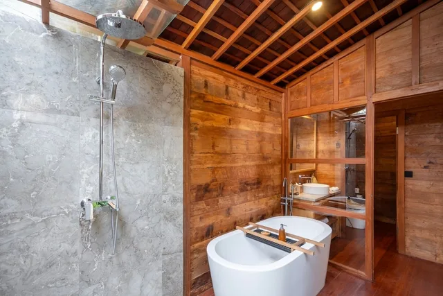 Wooden, Deluxe, King Bed، Unagi Wooden Villas by Emana 4/4