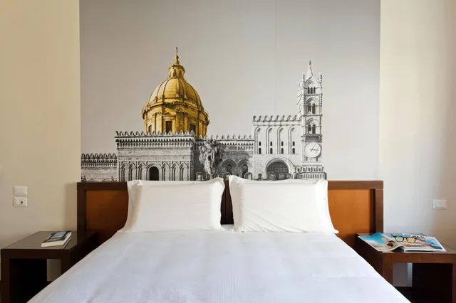 غرفة قياسية بسرير مزدوج بإطلالة على المدينة، B&B Hotel Palermo Quattro Canti 3/4