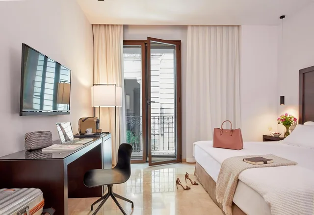 غرفة بسرير مزدوج أو سريرين منفصلين، Posada del Lucero 4/8