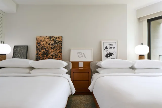 غرفة بسريرين كوين بإطلالة على البحر، Andaz Maui at Wailea Resort A concept by Hyatt 3/10