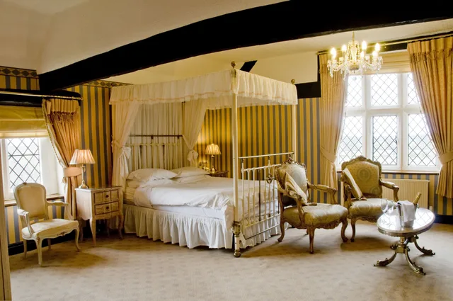 غرفة ديلوكس بسرير مزدوج، Albright Hussey Manor 1/3