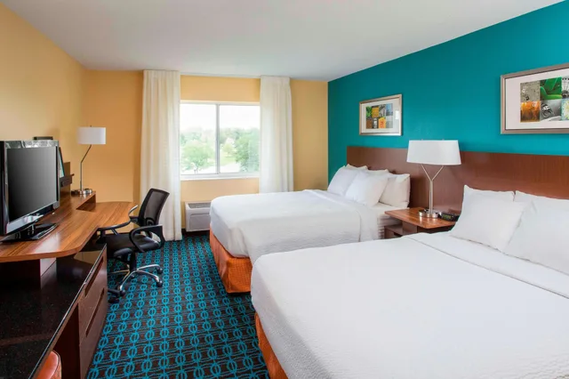غرفة بسريرين كوين، Fairfield Inn Dayton South 1/1