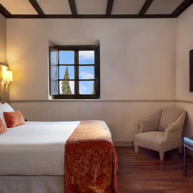 غرفة سوبيريور بسرير مزدوج أو سريرين منفصلين، Palacio de San Esteban 6/10