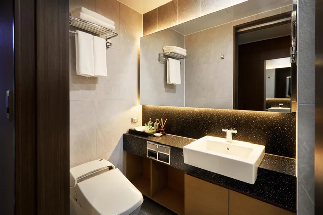 غرفة بسرير مزدوج يُسمح فيها بالحيوانات الأليفة، Ramada Hotel & Suites by Wyndham Gangwon Pyeongchang 5/5