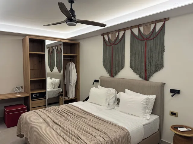 Cozy, Twin Beds, Land View، The Noverian Antama Organic Beach Resort Chania 8/10