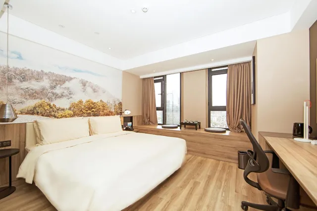 Jimu, Double Bed، Atour Hotel Kunming Dian Lake 2/2