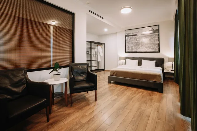 غرفة سوبيريور بسرير مزدوج بإطلالة على المدينة بشرفة، Citadel Narikala Hotel 9/10