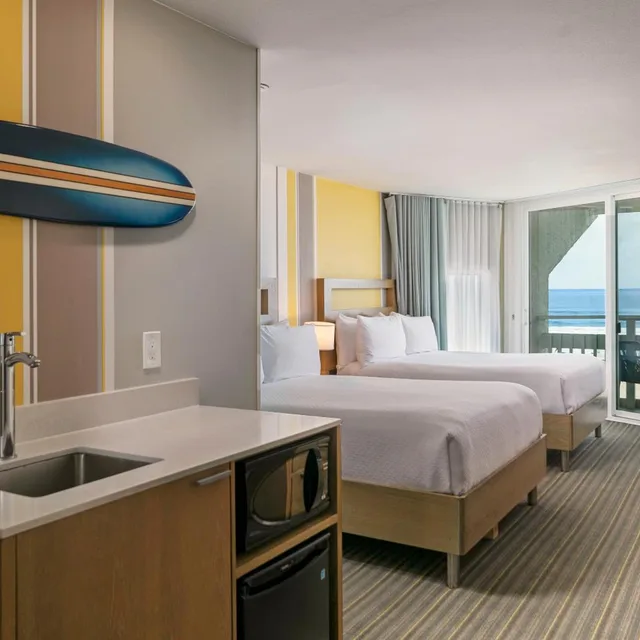 غرفة رباعية بإطلالة على البحر، The Wayfarer San Diego 8/8
