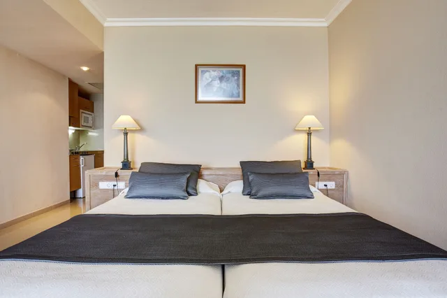 شقة بسريرين منفصلين بشرفة بغرفة نوم واحدة مع أريكة، Grupotel Natura Playa 3/6