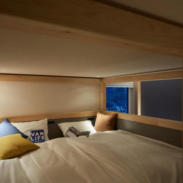 غرفة ثلاثية بحمام خاص، Hoshino Resort BEB5 Karuizawa 2/8