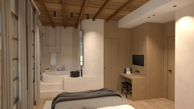 Interior, Nest, Bathtub، Consolato Boutique Suites 9/10