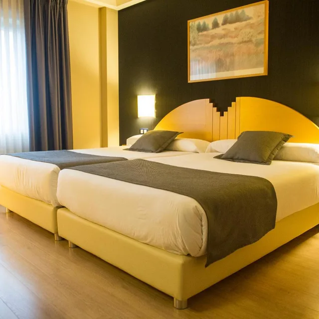 غرفة بسرير مزدوج أو سريرين منفصلين، Hotel Aretxarte 4/10