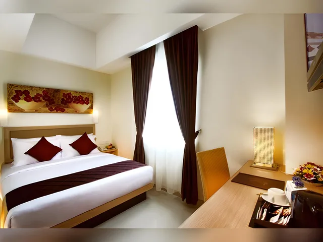 غرفة كومفورت بسرير مزدوج، Orchardz Hotel Ayani 1/1