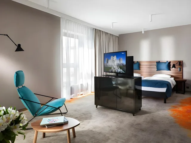 غرفة ديلوكس مفردة بسرير مزدوج، Hotel Sadova 1/2