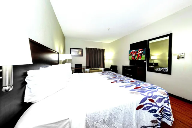 غرفة قياسية بسرير كينج لذوي الإعاقة، Red Roof Inn Atlanta Southeast 6/10