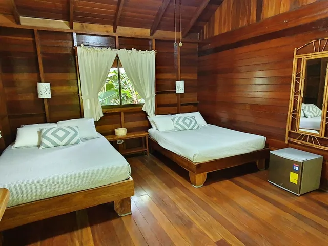 بنغل عائلي بسريرين مزدوجين بإطلالة على الحديقة، Cariblue Beach Jungle Resort 7/10