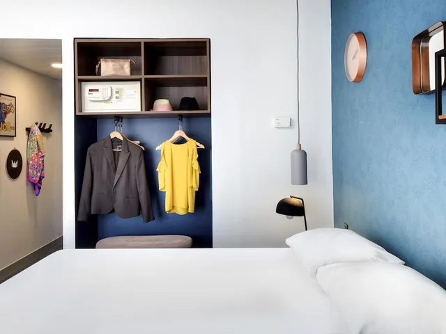 غرفة قياسية بسرير مزدوج مع أريكة، ibis Styles Clermont Ferrand Gare 4/6