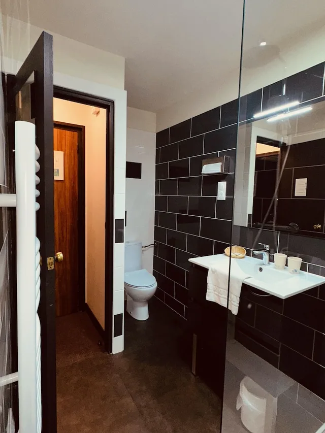 غرفة بسرير كوين، HOTEL LE LION D'OR 9/10
