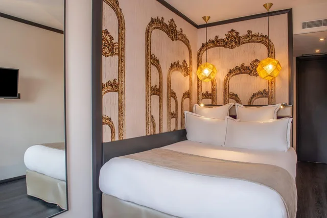 Room, Single, 1 Double and 1 Single Bed، Hotel Yllen Eiffel 2/2