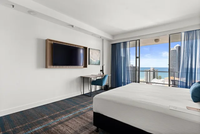 غرفة بريميوم بسرير كوين، Crowne Plaza Surfers Paradise 9/10