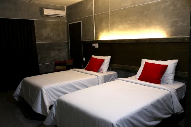 غرفة عائلية بسرير مزدوج وسريرين منفصلين، Bangkok 68 1/3