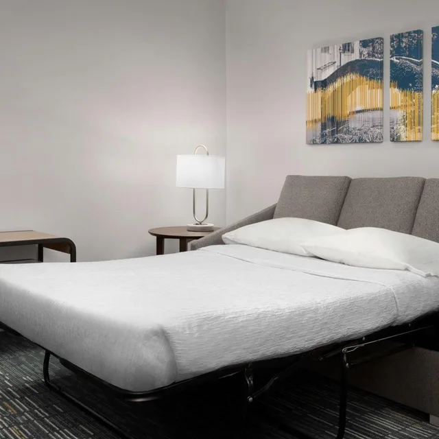 جناح بسرير كينج بغرفة نوم واحدة مع أريكة، Homewood Suites By Hilton San Antonio-Riverwalk/Downtown 1/5