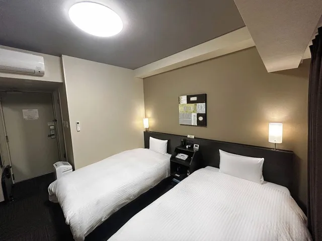 غرفة كومفورت بسريرين منفصلين، Hotel Route Inn Toyama Inter 4/9
