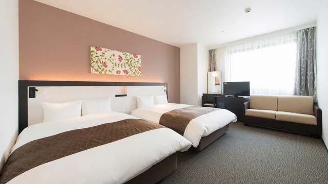 غرفة بسرير نصف مزدوج للمدخنين، Osaka Airterminal Hotel 1/2