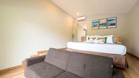 فيلا بسرير كوين بإطلالة على الحديقة، Sandunes Beach Resort Spa 3/3