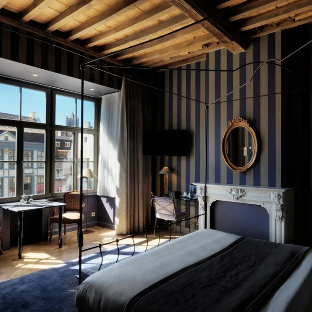 غرفة حصرية بسرير كينج بإطلالة على النهر، Hotel Harmony 10/10