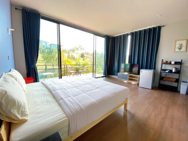غرفة مفردة بإطلالة على الجبل، Krin Resort 2/8