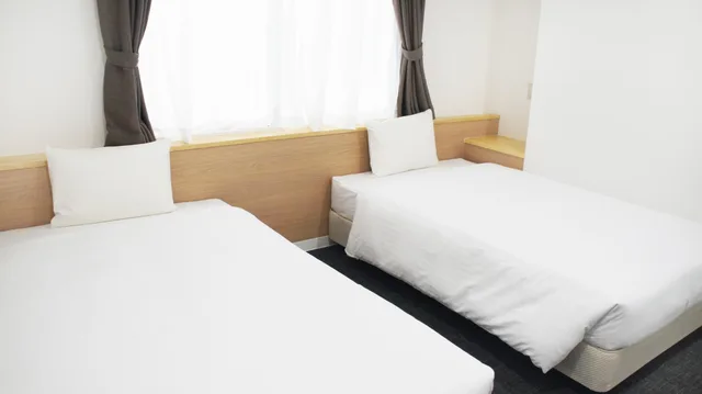 Semi Room, Standard, Twin Beds, 2 Semi Double Beds, Abest Cube Naha Kokusai-Street 2/2